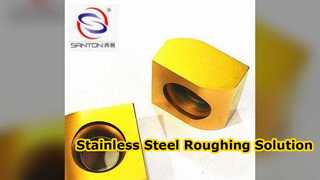 Stainless Steel Roughing Inserts