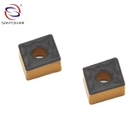 CVD Black and yellow composite Coated CNMG Carbide Inserts P35 92.8 HRA CNMM 120408