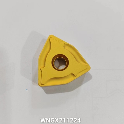 Buy Hardness 91.8 HRA Cemented Carbide Inserts Coated Uncoated 3pcs/Box For Precision Machining online manufacture