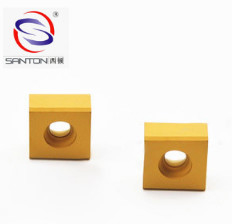 Coated Or Uncoated YT14 CNC Machine Inserts Plastic Deformation Cemented Carbide Inserts