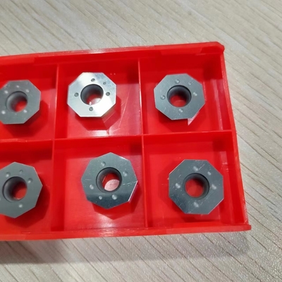 K40 Carbide Milling Inserts ODMW060508-A57 For Milling 2800 TRS Structure Steel