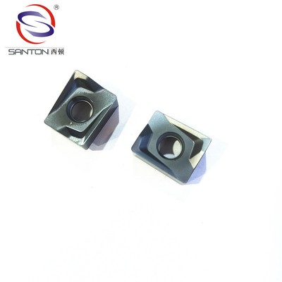 P45 Edge Matrix High Feed Milling Inserts High Strength For Heavy Duty Roughing